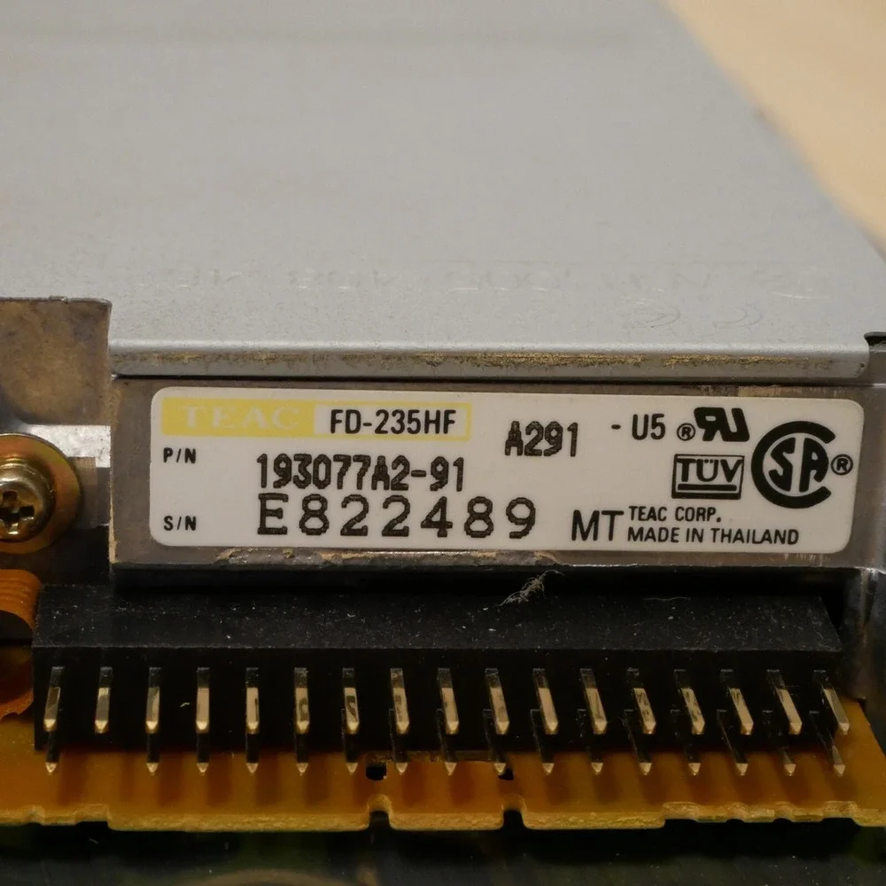 TEAC 3.5 inch Internal Floppy Disk Drive‎ Model FD-235HF Tested & Working - 19